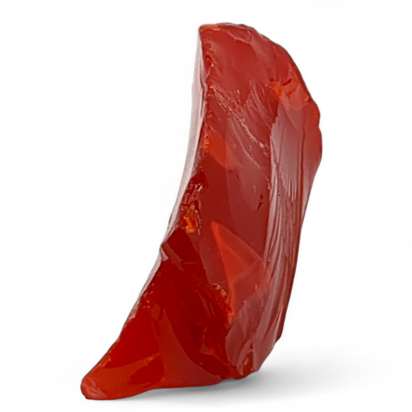 Amberina and Ruby Swirl Slag Art Glass Cullet #4S45 - Picture 4 of 7